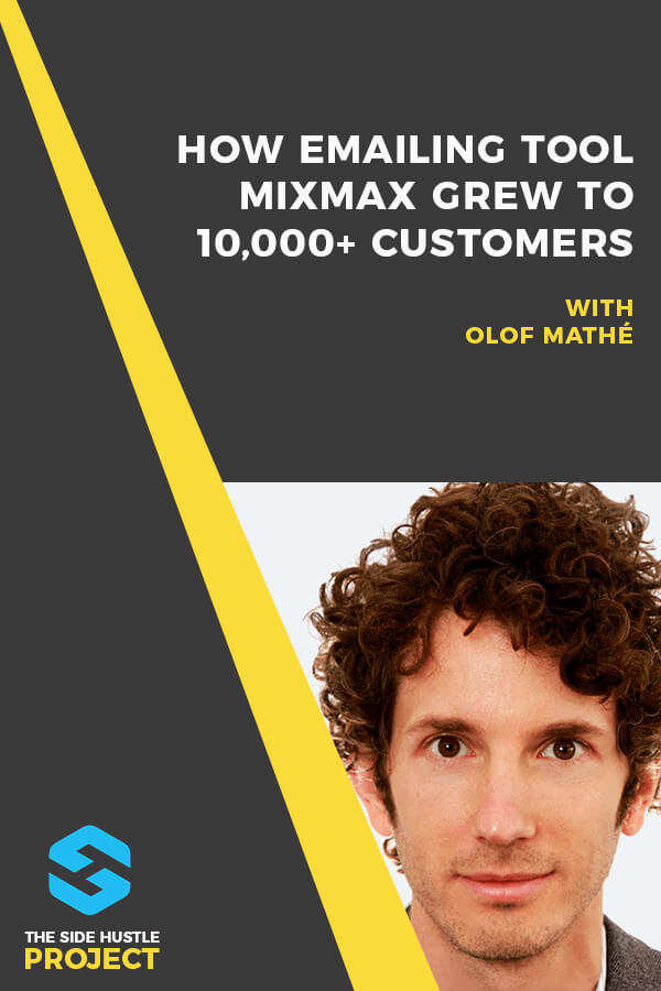 In today’s episode, we’re talking to Olof Mathé, the co-founder and CEO at MixMax, a suite of email-centric tools including email tracking, one-click meeting scheduling, interactive surveys, and more—that are designed to help you be more effective with outbound emails—in use by more than 10,000+ customers worldwide...